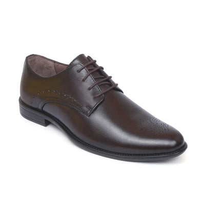 Formal Genuine Leather Derby Shoes for Men