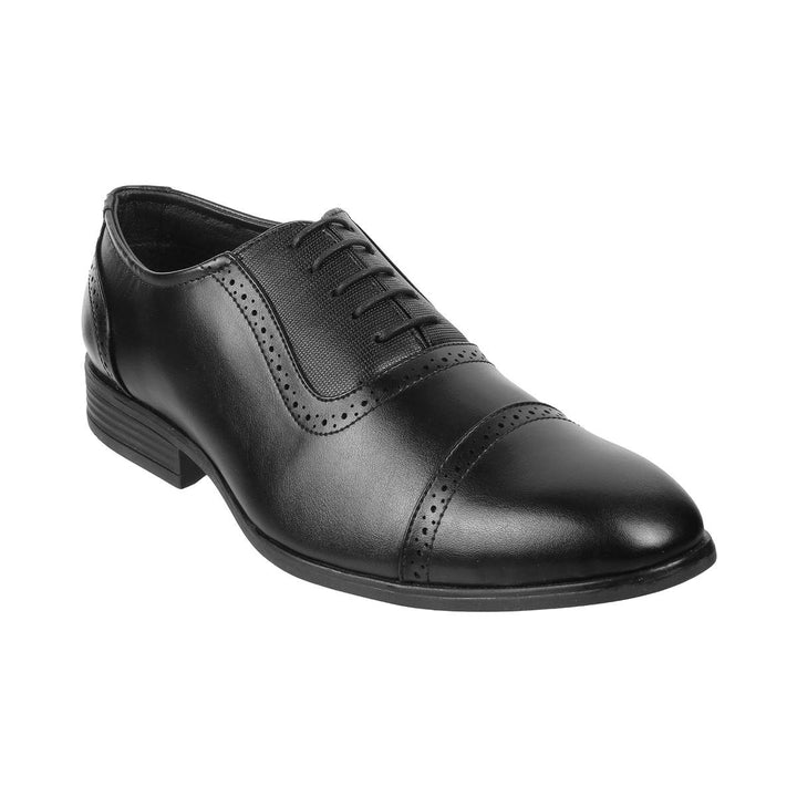 Buy Metro Men Black Formal Oxford