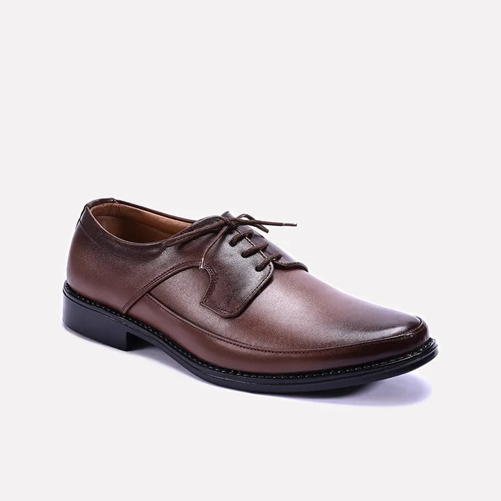Langley Brown Derby Dress Shoes